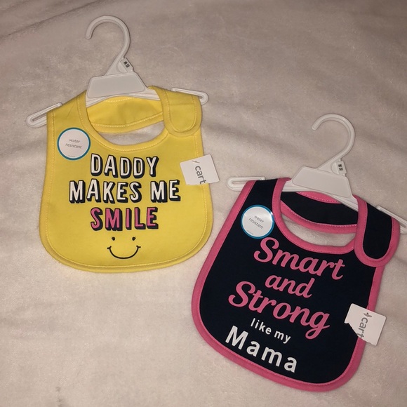 Carter's Other - Two carters bibs